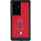 MLB Los Angeles Angels - Solid Distressed Galaxy S24 Ultra Waterproof Case