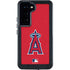 MLB Los Angeles Angels - Solid Distressed Galaxy S24 Waterproof Case