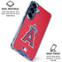MLB Los Angeles Angels - Solid Distressed Galaxy S25 Plus Clear Case