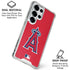 MLB Los Angeles Angels - Solid Distressed Galaxy S25 Ultra Clear Case