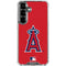 MLB Los Angeles Angels - Solid Distressed Galaxy S26 Clear Case