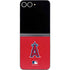 MLB Los Angeles Angels - Solid Distressed Galaxy Z Flip6 Skin