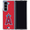 MLB Los Angeles Angels - Solid Distressed Galaxy Z Fold5 5G Clear Case
