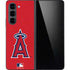 MLB Los Angeles Angels - Solid Distressed Galaxy Z Fold5 5G Skin