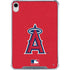 MLB Los Angeles Angels - Solid Distressed iPad 11th Gen (2025) Clear Case