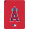 MLB Los Angeles Angels - Solid Distressed Apple iPad Air Skin