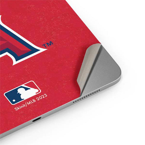 MLB Los Angeles Angels - Solid Distressed Apple iPad Air Skin