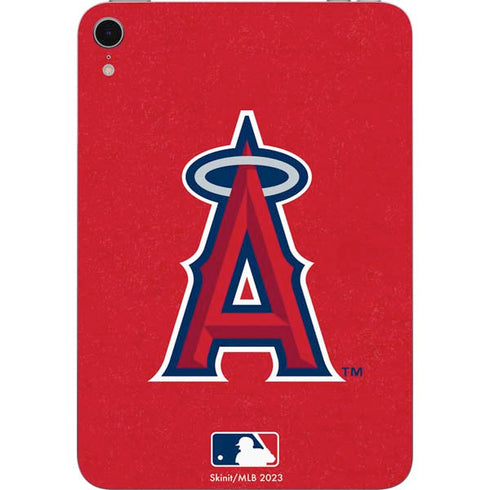 MLB Los Angeles Angels - Solid Distressed Apple iPad Mini Skin
