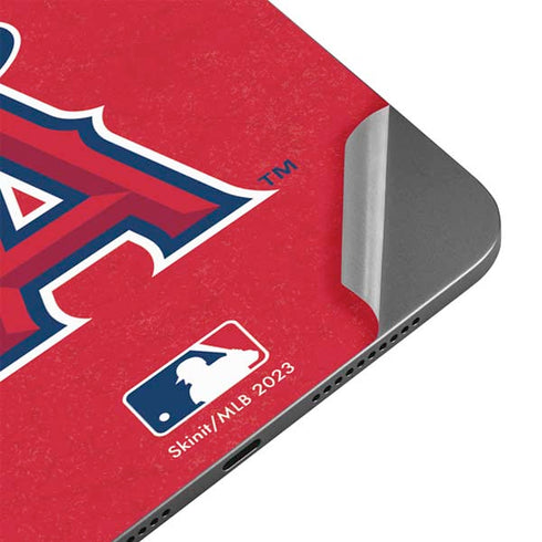 MLB Los Angeles Angels - Solid Distressed Apple iPad Mini Skin