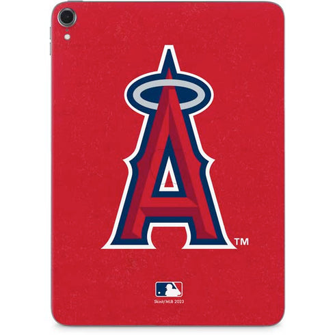 MLB Los Angeles Angels - Solid Distressed Apple iPad Pro Skin