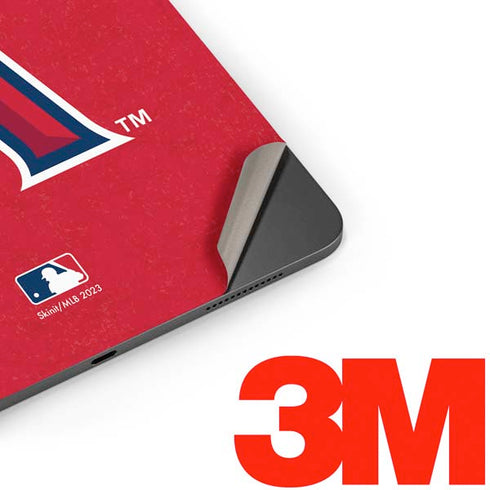 MLB Los Angeles Angels - Solid Distressed Apple iPad Pro Skin