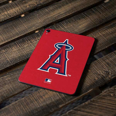 MLB Los Angeles Angels - Solid Distressed Apple iPad Pro Skin