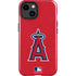 MLB Los Angeles Angels - Solid Distressed iPhone 15 Impact Case