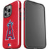 MLB Los Angeles Angels - Solid Distressed iPhone 15 Pro Impact Case