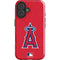 MLB Los Angeles Angels - Solid Distressed iPhone 16 Plus Impact Case