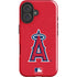 MLB Los Angeles Angels - Solid Distressed iPhone 16 Plus Impact Case