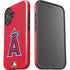 MLB Los Angeles Angels - Solid Distressed iPhone 16 Plus Impact Case