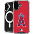 MLB Los Angeles Angels - Solid Distressed iPhone 16 Plus MagSafe Case