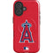 MLB Los Angeles Angels - Solid Distressed iPhone 16 Plus Magsafe Impact Case
