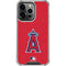 MLB Los Angeles Angels - Solid Distressed iPhone 16 Pro Clear Case