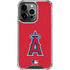 MLB Los Angeles Angels - Solid Distressed iPhone 16 Pro Clear Case