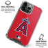 MLB Los Angeles Angels - Solid Distressed iPhone 16 Pro Clear Case