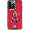MLB Los Angeles Angels - Solid Distressed iPhone 16 Pro Max Clear Case