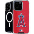 MLB Los Angeles Angels - Solid Distressed iPhone 16 Pro Max MagSafe Case