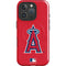 MLB Los Angeles Angels - Solid Distressed iPhone 16 Pro Max Magsafe Impact Case