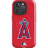 MLB Los Angeles Angels - Solid Distressed iPhone 16 Pro Max Magsafe Impact Case