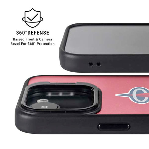 MLB Los Angeles Angels - Solid Distressed iPhone 16e Kickstand Case