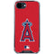 MLB Los Angeles Angels - Solid Distressed iPhone 16e Clear Case