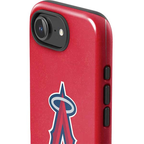MLB Los Angeles Angels - Solid Distressed iPhone 16e Impact Case