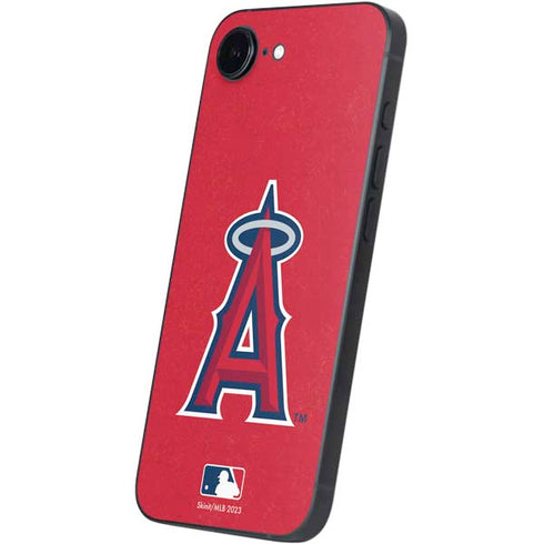 MLB Los Angeles Angels - Solid Distressed iPhone 16e Skin