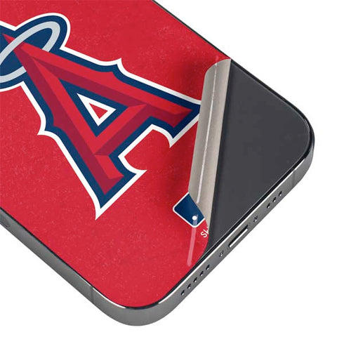 MLB Los Angeles Angels - Solid Distressed iPhone 16e Skin