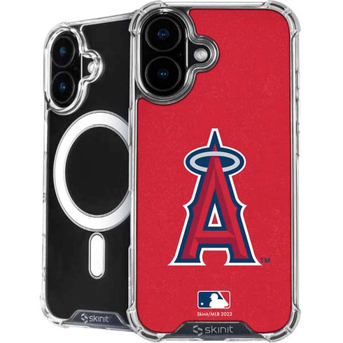 MLB Los Angeles Angels - Solid Distressed iPhone 17 MagSafe Case