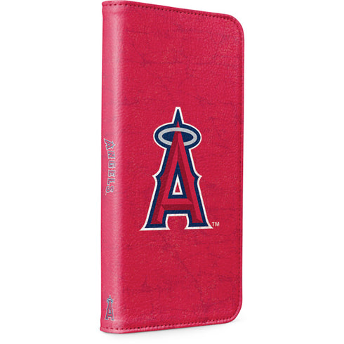 MLB Los Angeles Angels - Solid Distressed iPhone 7 Folio Case