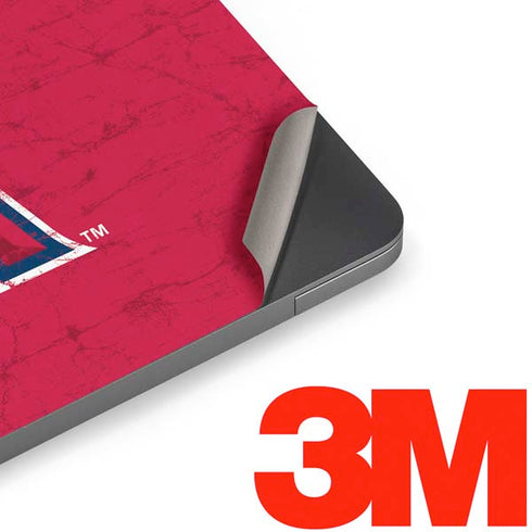 MLB Los Angeles Angels - Solid Distressed Apple MacBook Air Skin