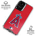 MLB Los Angeles Angels - Solid Distressed Moto G Power 5G (2024) Clear Case