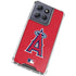 MLB Los Angeles Angels - Solid Distressed Moto G Power 5G (2025) Clear Case