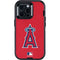 MLB Los Angeles Angels - Solid Distressed Otterbox Defender iPhone Skin