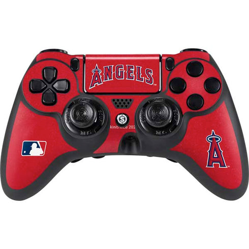 MLB Los Angeles Angels - Solid Distressed PlayStation PS4 Skins