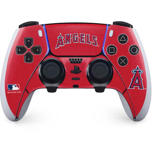 MLB Los Angeles Angels - Solid Distressed PlayStation PS5 Skins