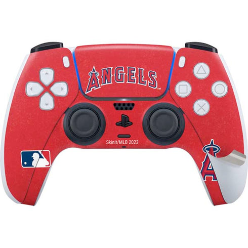MLB Los Angeles Angels - Solid Distressed PS5 Pro Disk Bundle Skin