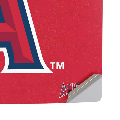 MLB Los Angeles Angels - Solid Distressed PS5 Pro Disk Console Skin