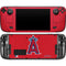 MLB Los Angeles Angels - Solid Distressed Steam Deck Handheld Gaming Computer OLED Skin
