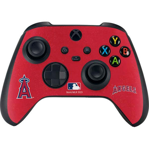 MLB Los Angeles Angels - Solid Distressed Xbox Series X Bundle Skin