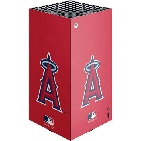 MLB Los Angeles Angels - Solid Distressed Xbox Series X Skins