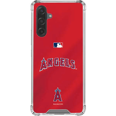 MLB Los Angeles Angels Alternate Jersey Galaxy A17 Clear Case