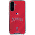 MLB Los Angeles Angels Alternate Jersey Galaxy A36 5G Clear Case